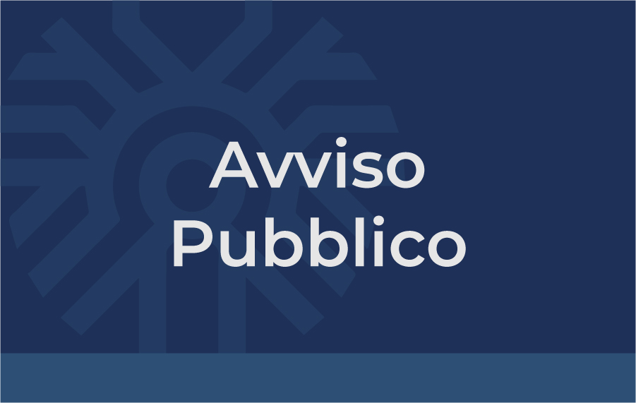 Avviso per la creazione di una short list di professionisti - lavoratori autonomi